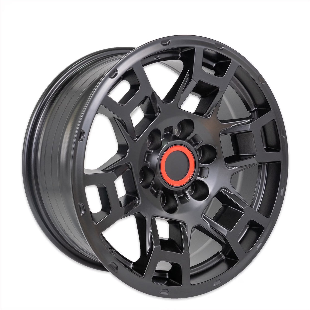 Thewheeldepot Aluminum Alloy 17 - Inch Wheel, 6x139.7 Lug, 17in x 8in/9in Rim, 6 Lugs, Black for Tacoma, 1 Pack