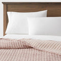 Full/Queen Boho Reversible Matelasse Swirl Quilt Purple - Threshold