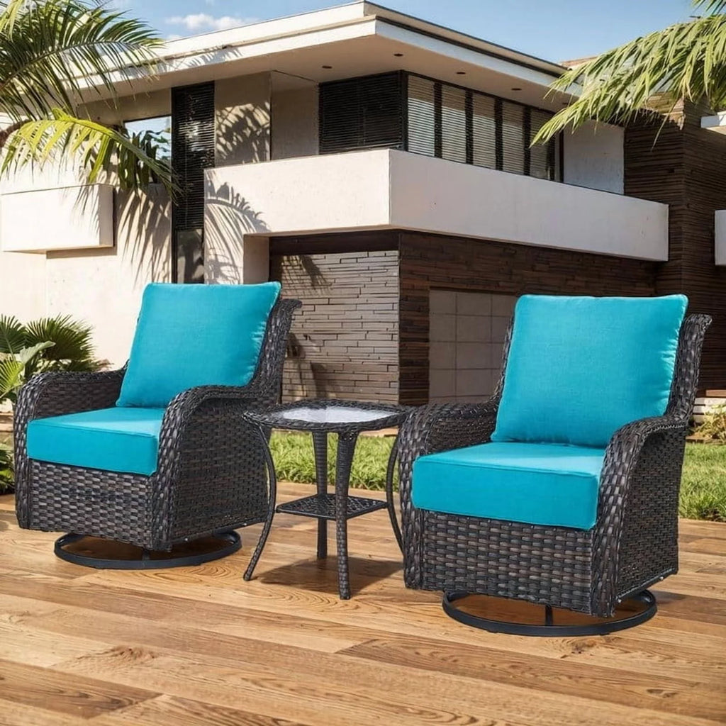 Bellefurn Outdoor Deep Seat Cushion 24 X 24 X 6 in for Patio Furniture, Outdoor Chair Cushions Waterproof & Fade Resistant Patio Furniture Cushions for Wicker Chair, Sofa, Couch