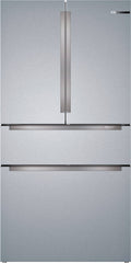 Bosch 800 Series 36 in. 20.5 Cu. ft. Stainless Steel Counter Depth French Door Refrigerator