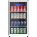 Honeywell 115 Can Cooler and Beverage Refrigerator, Stainless Steel
