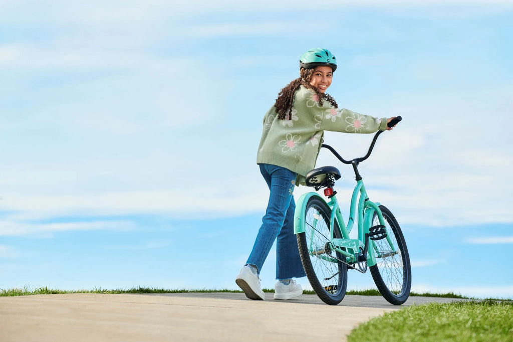 24" Concord Pacifica Cruiser Bicycle, Fits Riders 4'6" - 5'6", Teen, Unisex, Sea Green