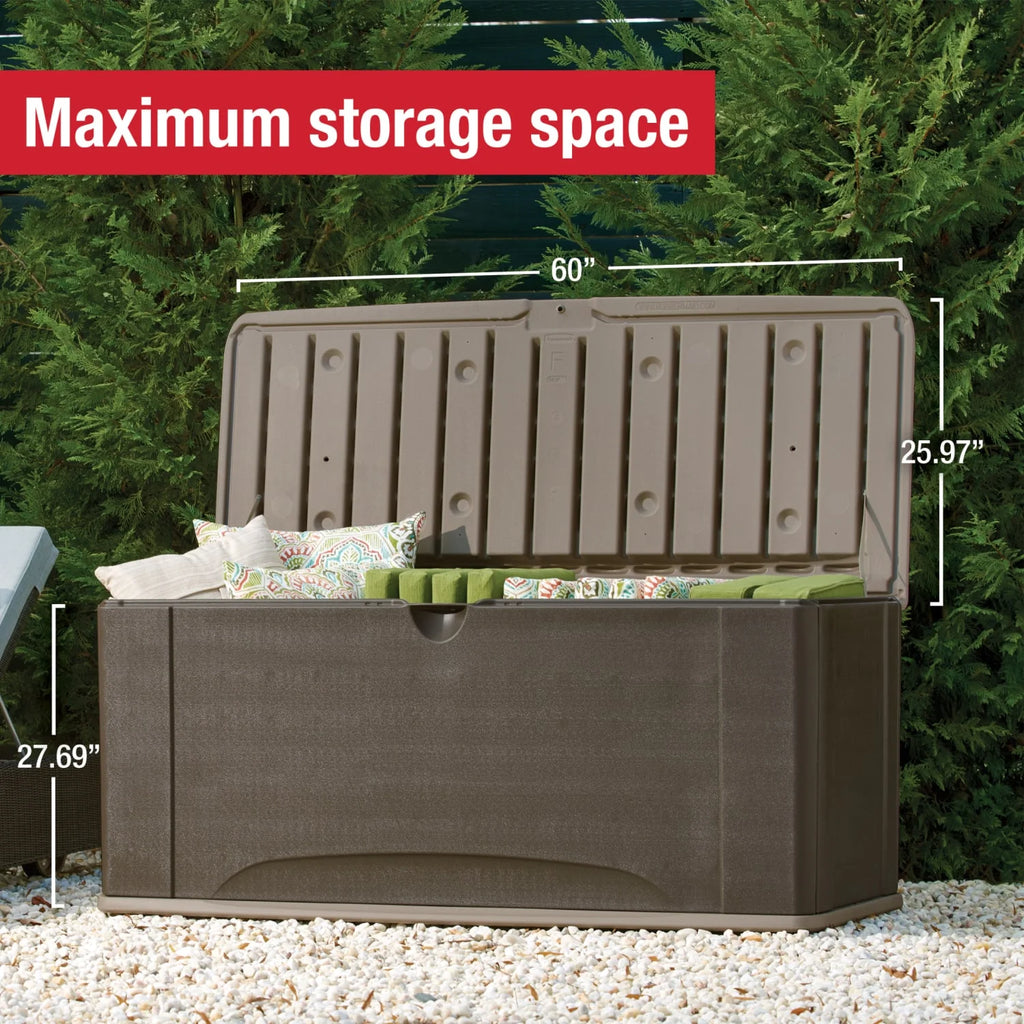 Rubbermaid Deck Box with Seat - X - Large