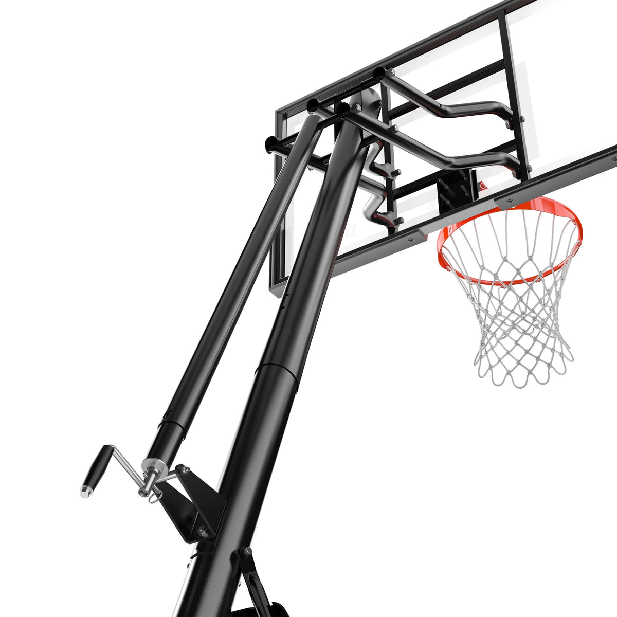Spalding Ultimate Hybrid® 54" Acrylic Portable Basketball Hoop