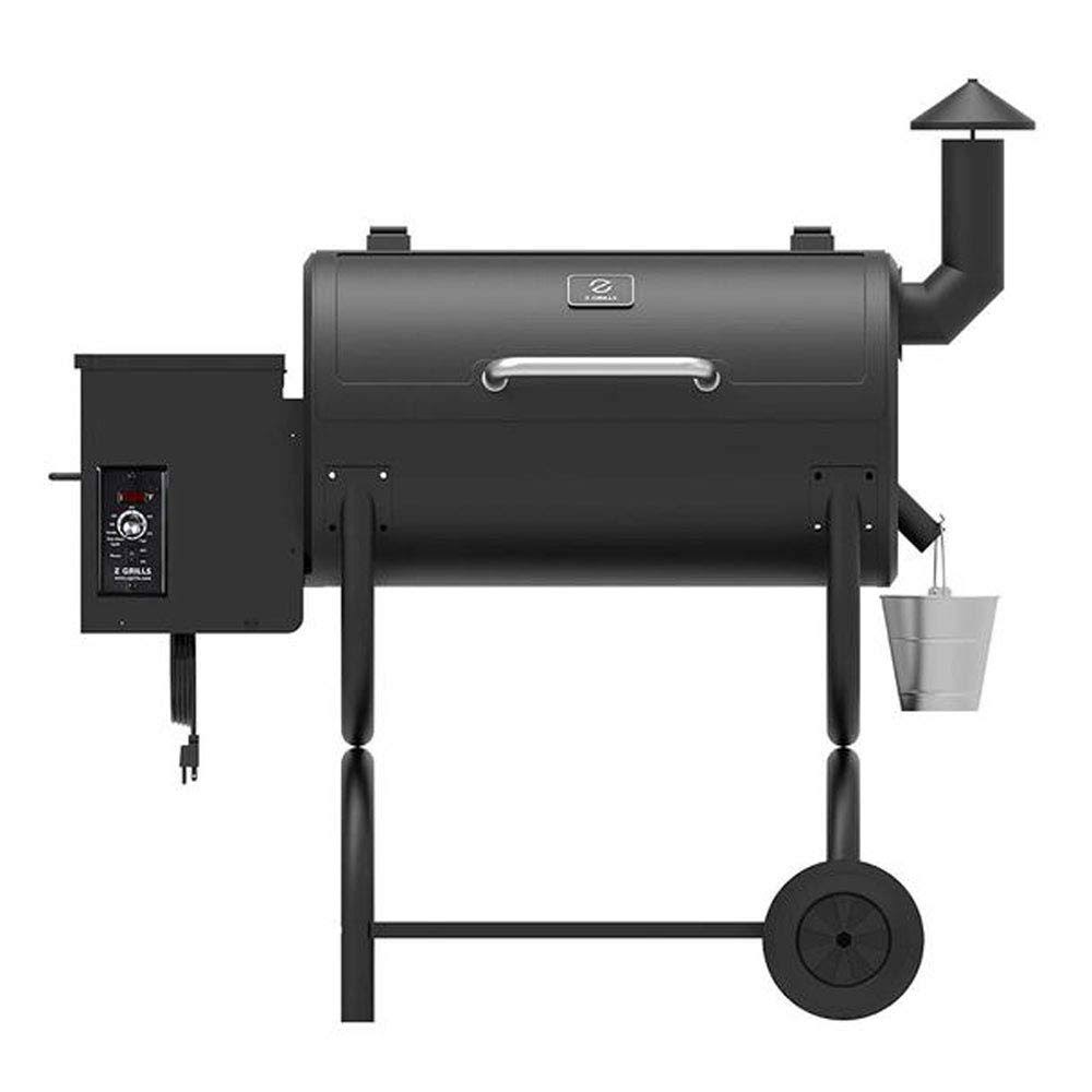 Z Grills Zpg-550b 47" Black Auto Temperature Control Wood Pellet Grill & Smoker