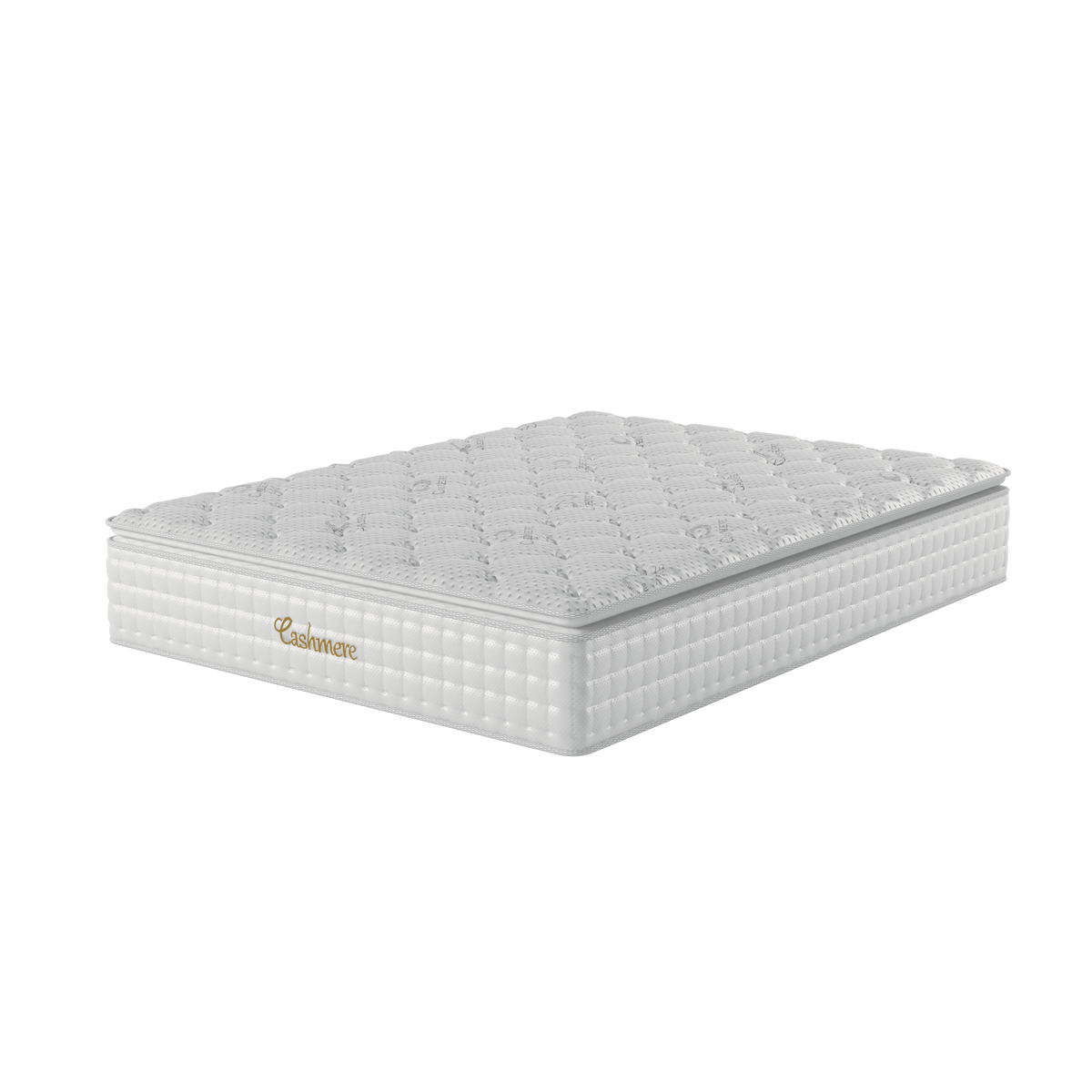 Cashmere 14''. Hybrid of Memory Foam Layers and Individually Wrapped Pocketed Coils Mattress. Queen