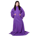 Snuggie Purple Blanket