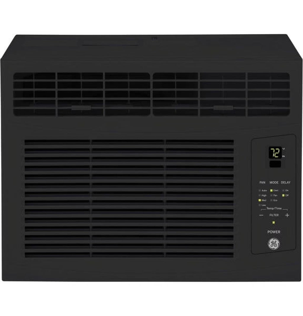 Ge? 6, 000 BTU Electronic Window Air Conditioner for Small Rooms up to 250 Sq Ft., Black