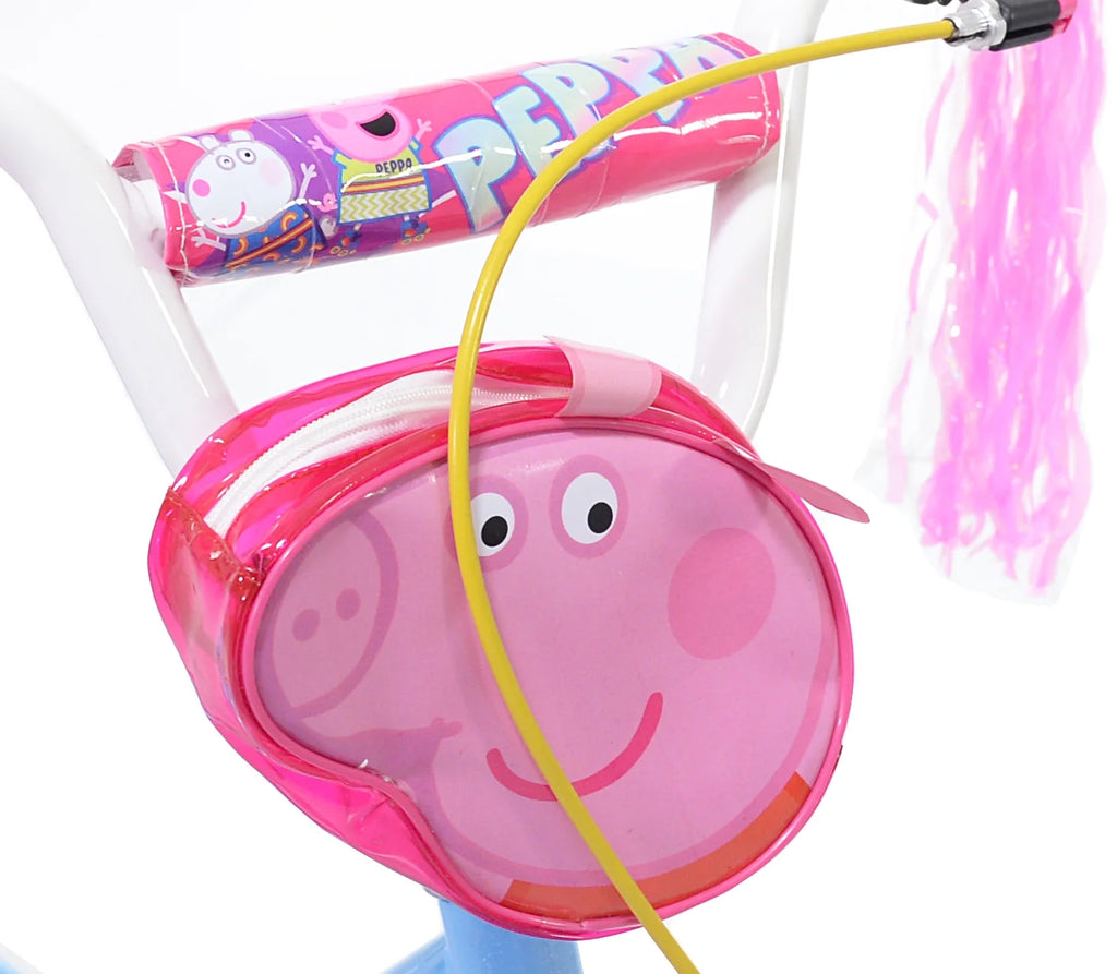 Bicycles 14" Peppa Pig Sunshine Vibes Girls Bicycle, Blue and Pink