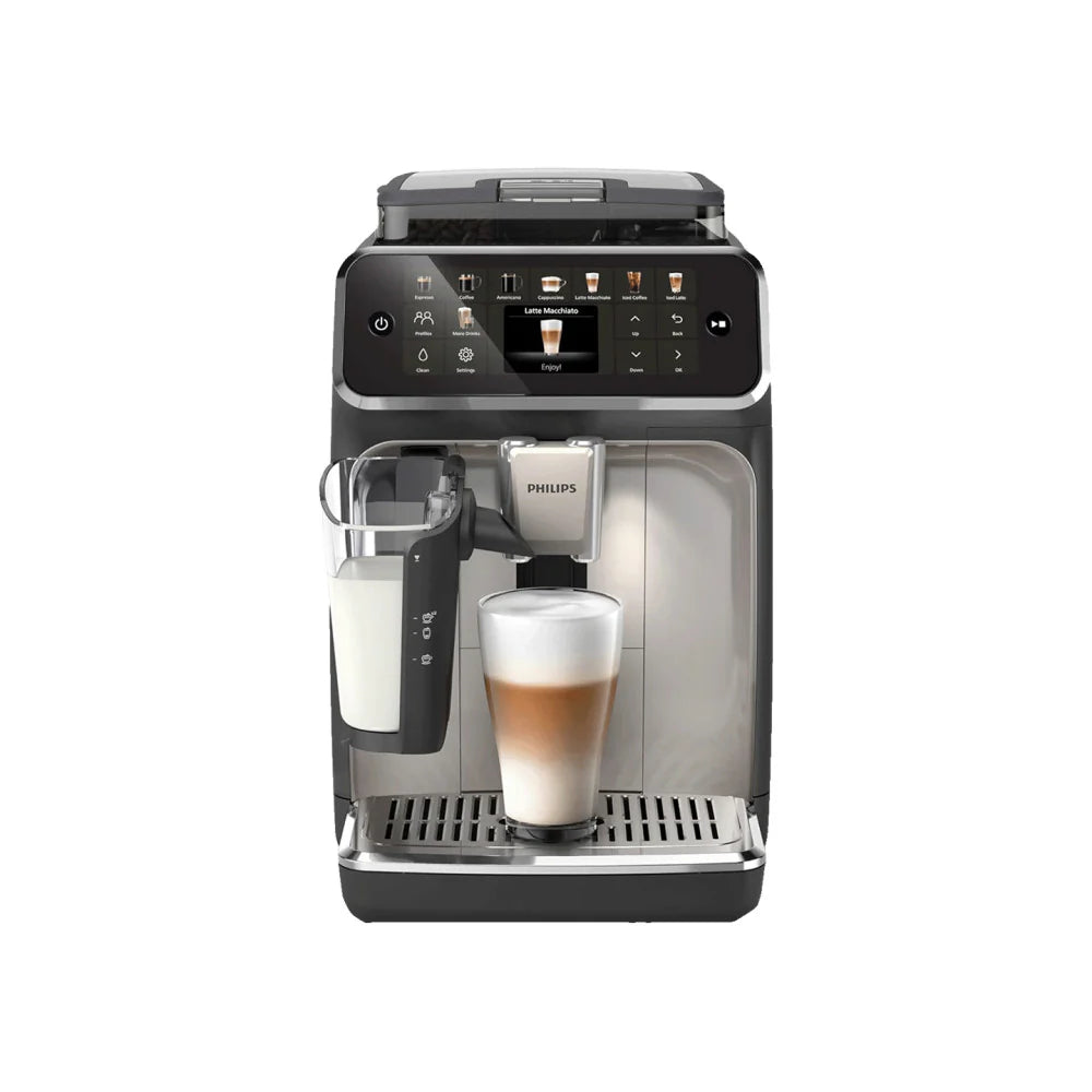 PHILIPS EP5447/90 Serie 5400 LatteGo 11 Kaffeespezialitäten Kaffeevollautomat Schwarz/Chrom