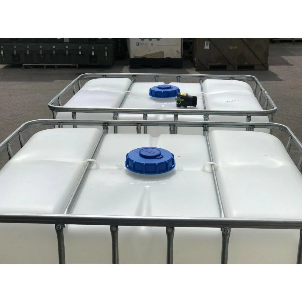 330 Gallon Food Grade IBC | Drinking Water. Rainwater Harvesting Container