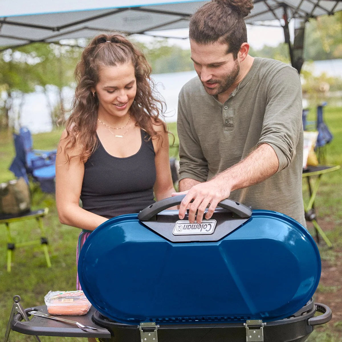 Coleman Roadtrip X - Cursion 2 Burner Propane Gas Portable Grill