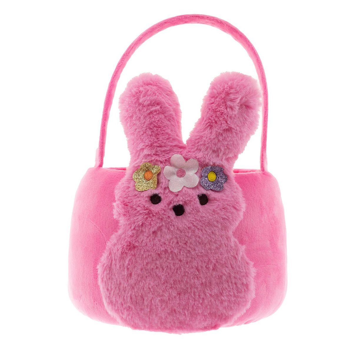 Peeps Easter Basket - Pink - 8 in