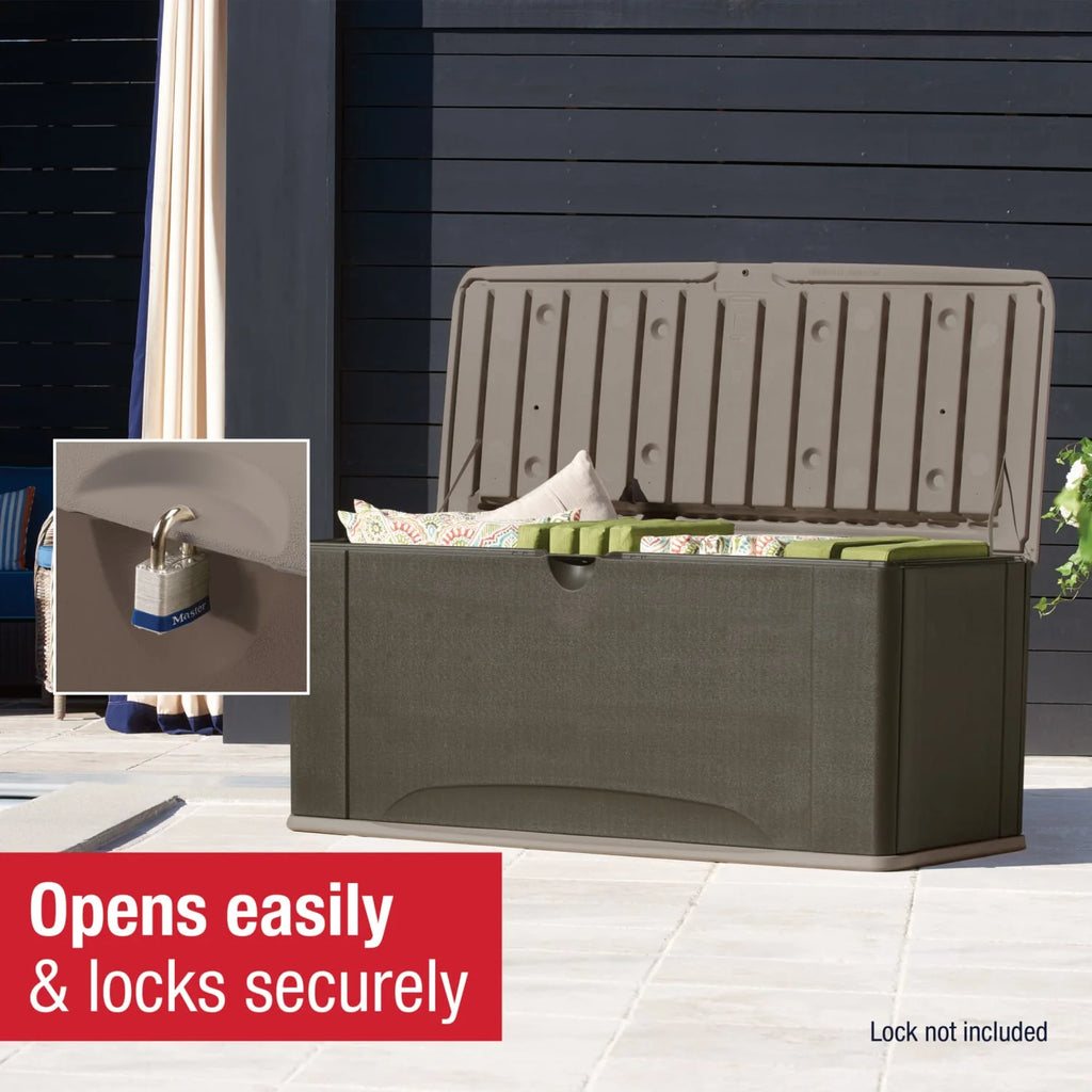 Rubbermaid Deck Box with Seat - X - Large