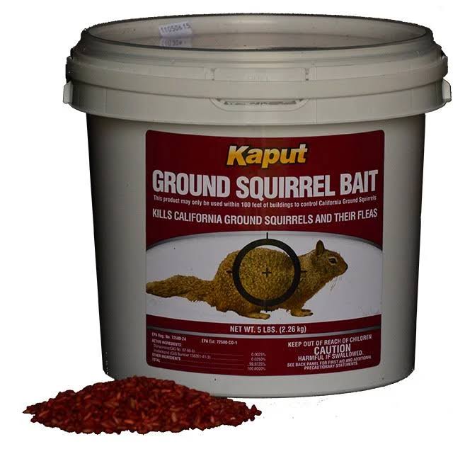Kaput Ground Squirrel Poison Bait 50#- Diphacinone