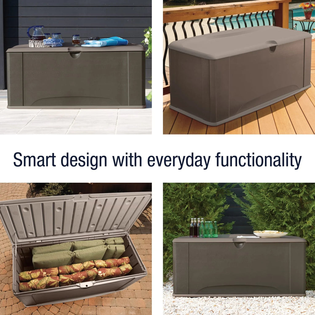 Rubbermaid Deck Box with Seat - X - Large