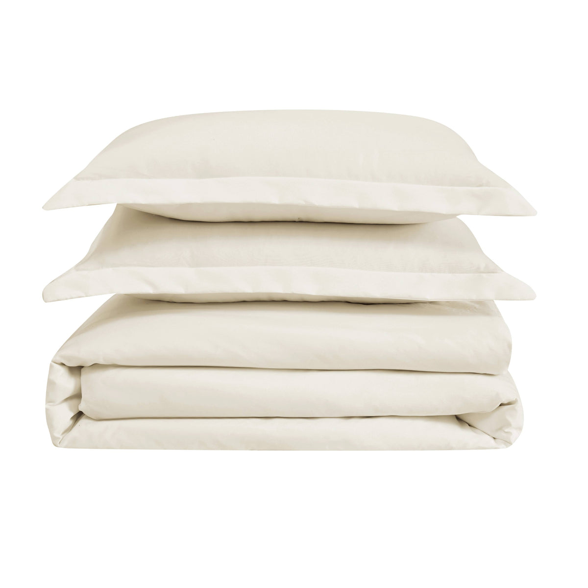 Cannon Heritage Solid Duvet Cover Set, Ivory, King