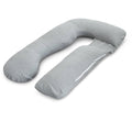 Pharmedoc Pregnancy Pillow, U-Shape Full Body Maternity Pillow - Support