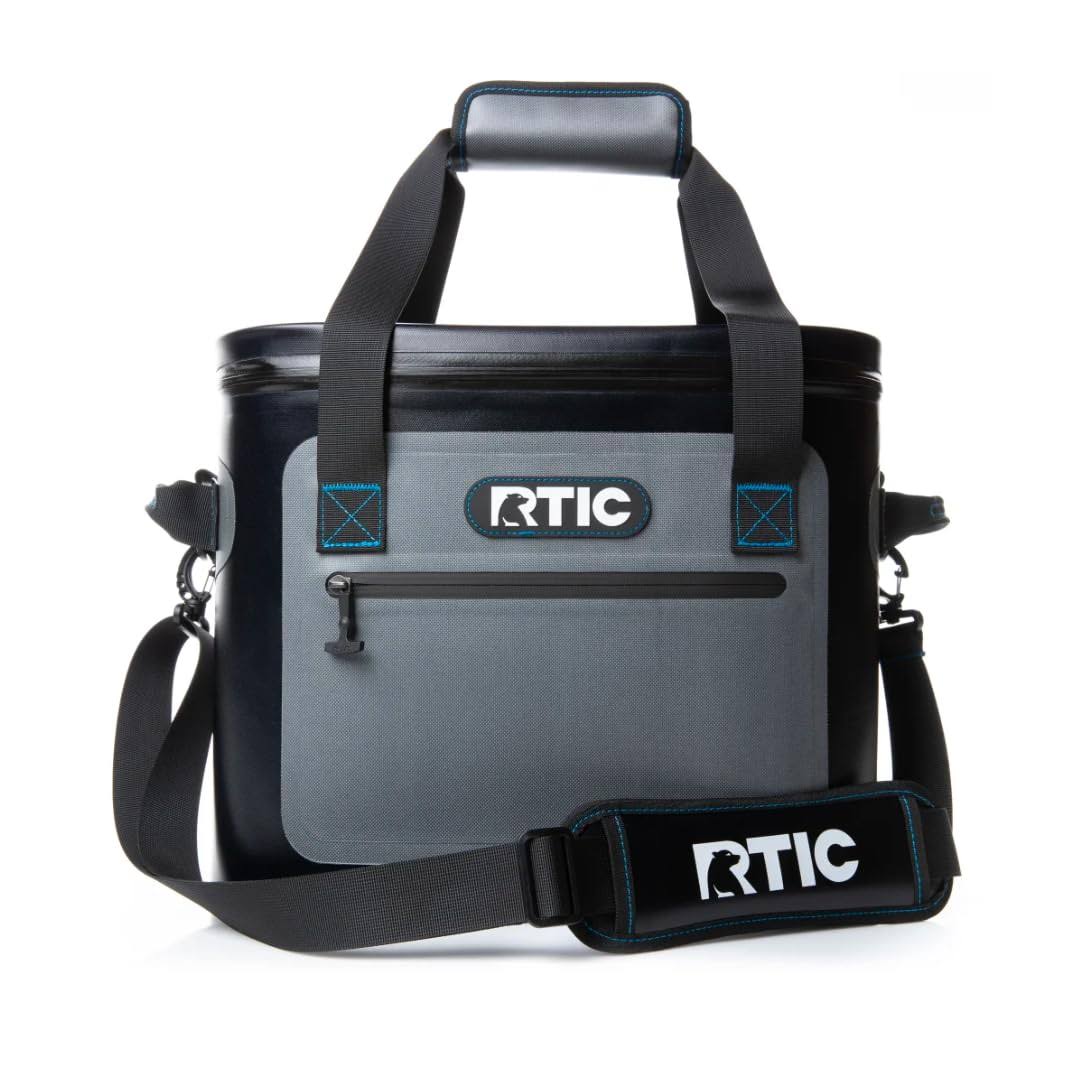 Rtic 30 Can SoftPak Leakproof Commercial Grade Cooler (Blue/Grey)