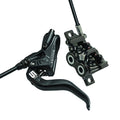 Magura MT5 Disc Brake and Lever - Front or Rear, Hydraulic, Post Mount, Black