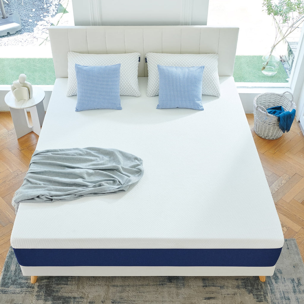 Twin Mattress, JIAVA 8" Medium Gel Memory Foam Mattress with Pressure Relief for Adult